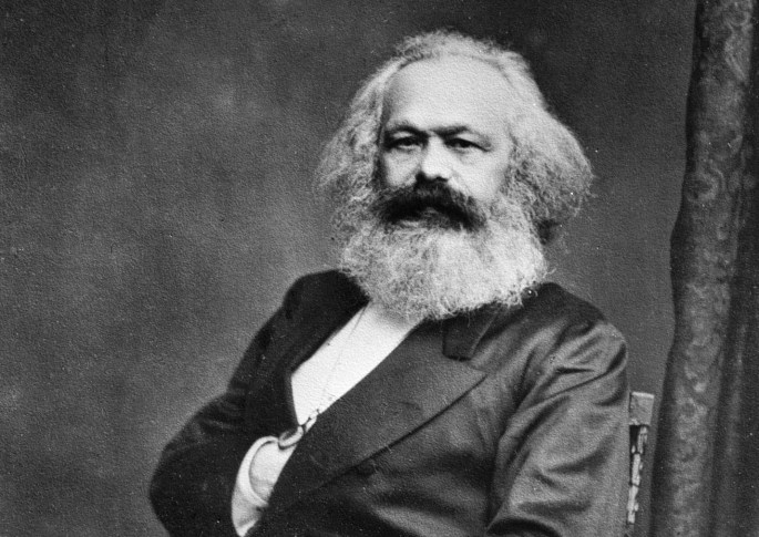 Karl Marx (1818-1883), philosopher and German poli